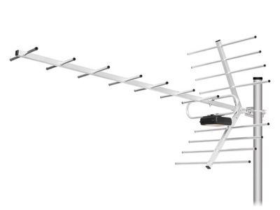 Antena TV kier.DVB-TYaga 16-elementów