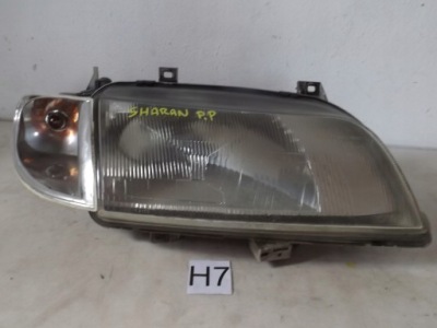 Vw sharan лампа правый перед фото №1