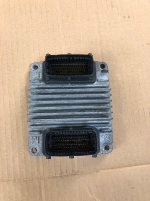 Блок керування двигуна бортовий комп'ютер chevrolet aveo 1.4 фото №1