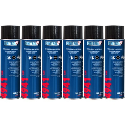 KONSERWACJA ДНИЩА DINITROL 4941 WOSK SPRAY 6X