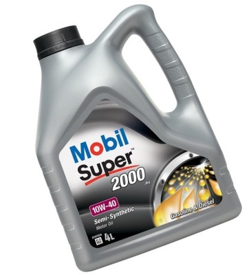 ACEITE MOBIL SÚPER 2000 X1 10W40 10W-40 4L  