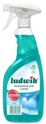 Płyn do mycia szyb i luster Ludwik 600 ml Fresh