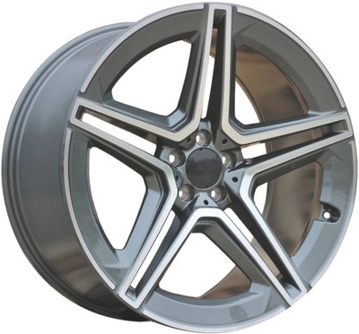 4x felgi Hybrid Forged 22" do Mercedes GLS GLE S SL Class FBX142