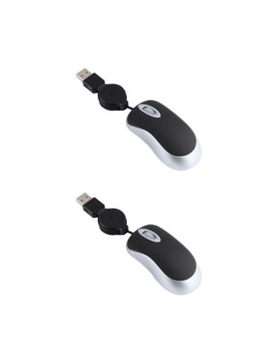 2x Przewodowy Usb myszy Mysz USB Mysz do laptopa