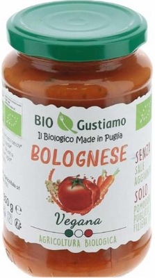 Sos Bolognese BIO Gustiamo Vegana 350g | NA RYNEK WŁOSKI