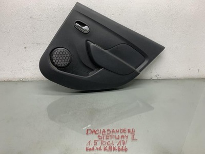 Обивка дверь правый задняя sandero ii stepway 829108667r фото №1