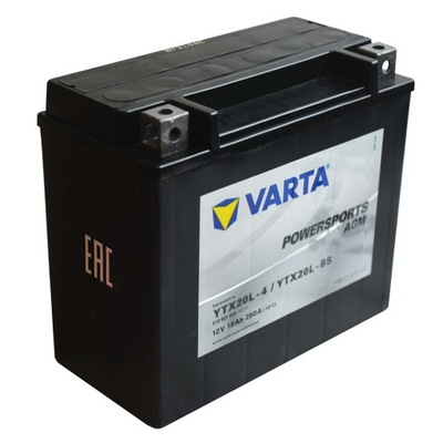 VARTA YTX20L-BS 18Ah P URUCHOMIONY