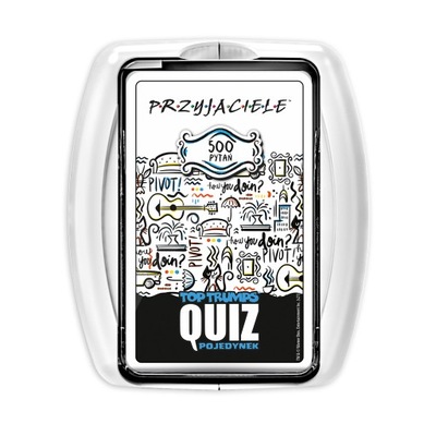 Gra Top Trumps QUIZ Przyjaciele Friends wersja PL