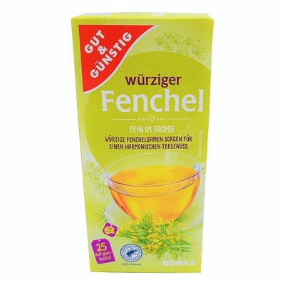 Gut & Gunstig wurziger Fenchel herbata z kopru