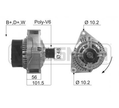 ERA GENERATORIUS MESSMER MERCEDES-BENZ 