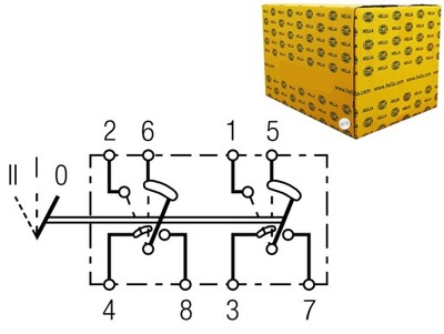 CONMUTADOR PRZYCISKOWY VOLVO HELLA  