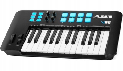 KLAWIATURA STERUJĄCA MIDI USB ALESIS V25 MKII PADY