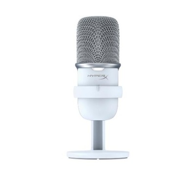 Mikrofon biurkowy HyperX SoloCast USB Stream Biały