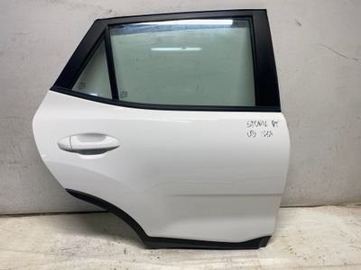 KIA STONIC DE PUERTA DERECHA DERECHA PARTE TRASERA PARTE TRASERA UD COLOR BLANCO BUEN ESTADO 17-22  