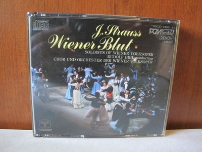 J.STRAUS - WIENER BLUT CD DENON JAPAN