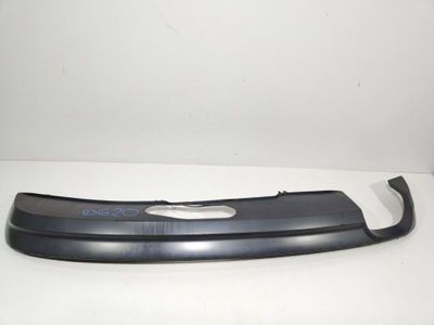 Audi a4 b9 накладка бампера задня фото №1