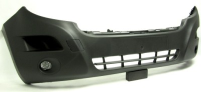 Бампер передний renault master 10 - 19 + противотуманные фары фото №1