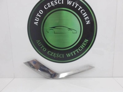 Renault trafic iii lift молдинг хром лівий бампер перед фото №1