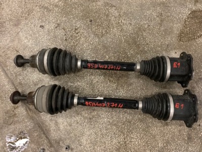 95b407271h привідний вал передня porsche 95b macan s gts turbo фото №1