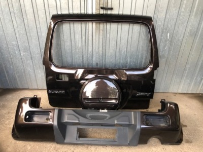 Крышка багажника+ бампер задняя suzuki jimny iv 2018- фото №1