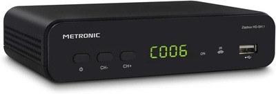 Tuner DVB-T2 H.265/HEVC Dolby Digital Plus Metronic Zapbox
