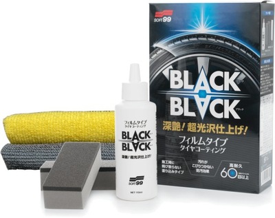 Soft99 Black Black Hard Tire Coat Powłoka do opon