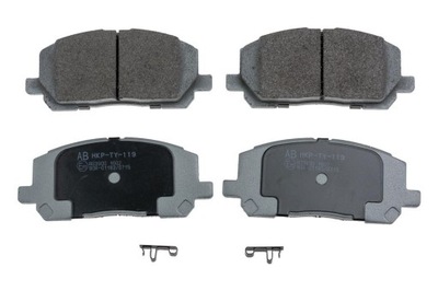 Тормозные колодки тормозные перед lexus rx350 06-08 фото №1