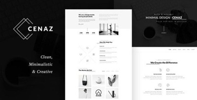 Motyw Szablon WordPress CEZAN - Minimal Multipurpose WordPress Theme