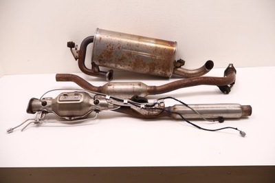 Mitsubishi eclipse cross 1.5t гаситель труба выхлоп фото №1