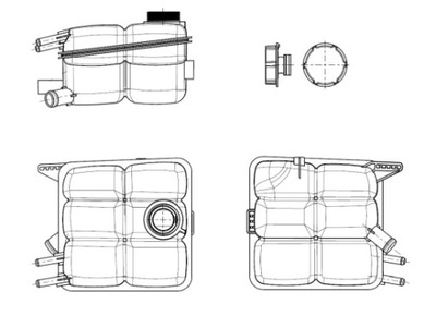 NRF 454015 VASO WYROWNAWCZY, MODO DE REFRIGERACIÓN  