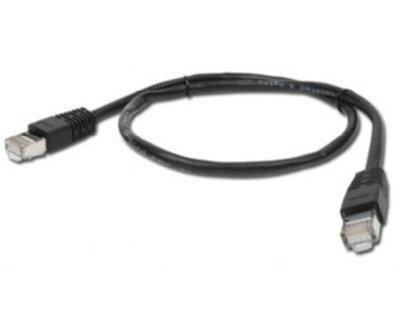 Gembird Patch Cord Cat.6 UTP 0.5m kabel sieciowy Czarny 0,5 m Cat6 U/UTP (U