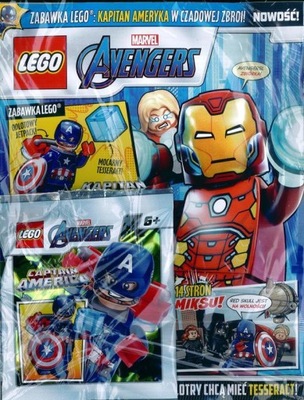 LEGO Marvel Avengers 3 / 2022 + KAPITAN AMERYKA W CZADOWEJ ZBROI