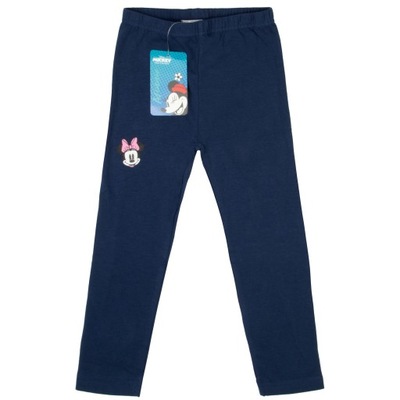 LEGGINSY BAWEŁNIANE myszka minnie 116 dziewczęce