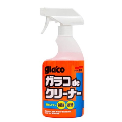 Soft99 Glaco De Cleaner 400ml płyn do mycia szyb z niewidzialną wycieraczką