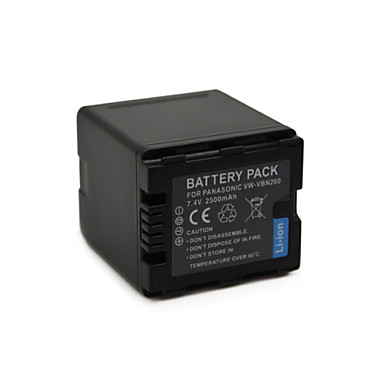 Bateria do Panasonic VW-VBN260 hc-x920 hc-x929