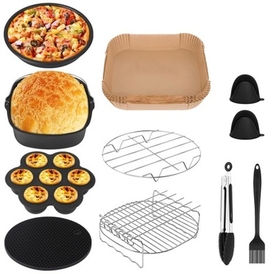 AKCESORIA DO FRYTKOWNICA BEZTŁUSZCZOWA DO PIECZENIA CIASTA PIZZY
