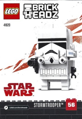 Lego Brick Headz Instrukcja 41620 Stormtrooper