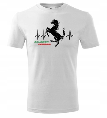 Koszulka T-shirt Ferrari HIT Roz M