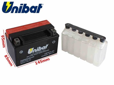 BATERÍA UNIBAT CBTX7A-BS L+ 6AH YTX7A-BS  