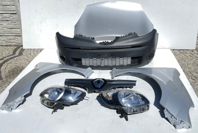 Бампер радіатор капот лампи підкрилок pas перед renault kangoo ii z.e. lift фото №1