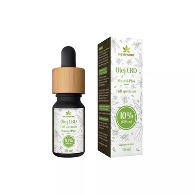 Olej Natural Plus 10% CBD 10ml- 1000mg