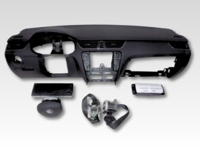 Skoda octavia iii 3 приборная панель подушки безопасности консоль подушка безопасности ремни фото №1