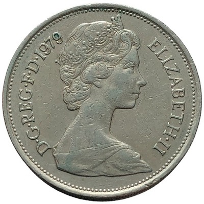 84008. Wielka Brytania - 10 nowych pensów - 1979r.