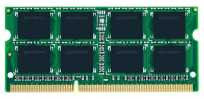 Pamięć RAM DDR3 GOODRAM 8GB 1333MHz CL9 SR SODIMM 1,5V
