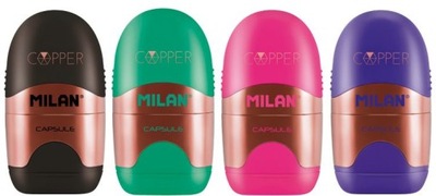 Temperówka z gumką Milan Capsule Cooper