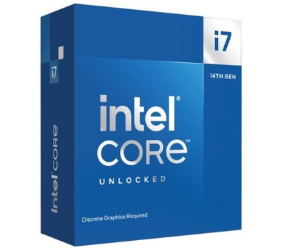Procesor Intel Core i7-14700KF BOX BX8071514700KF