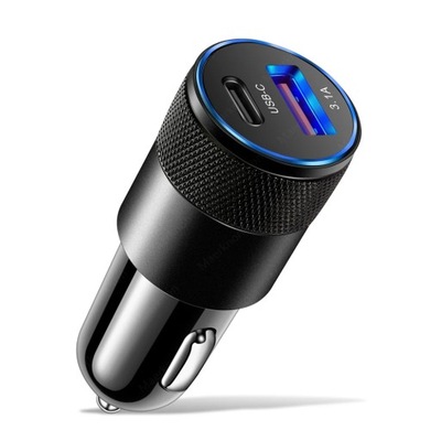 66W USB Car Charger Fast Charging Type C Car Chargers PD QC 3.0 Phone 