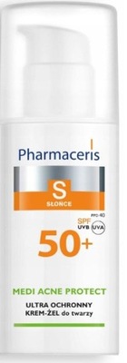 Pharmaceris S MEDI ACNE PROTECT do twarzy i pod oczy SPF 50+