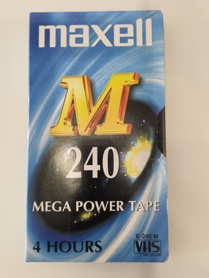 Kaseta VHS Maxell E-240M