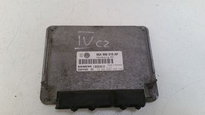 Бортовий комп'ютер двигуна 06a906019ap vw golf 4 iv фото №1